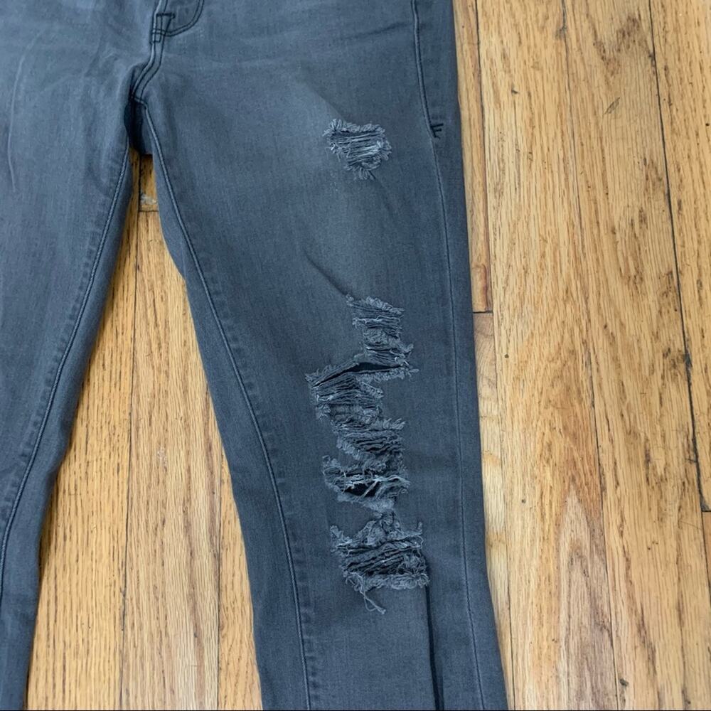 FRAME le skinny de jeanne grays inn jeans - Picture 4 of 6